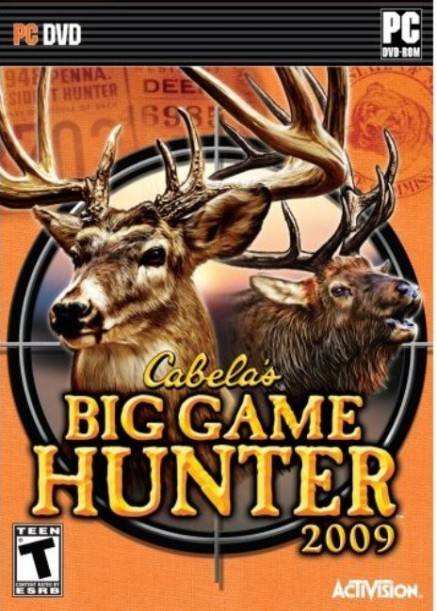 Cabela's Big Game Hunter 09 dvd cover
