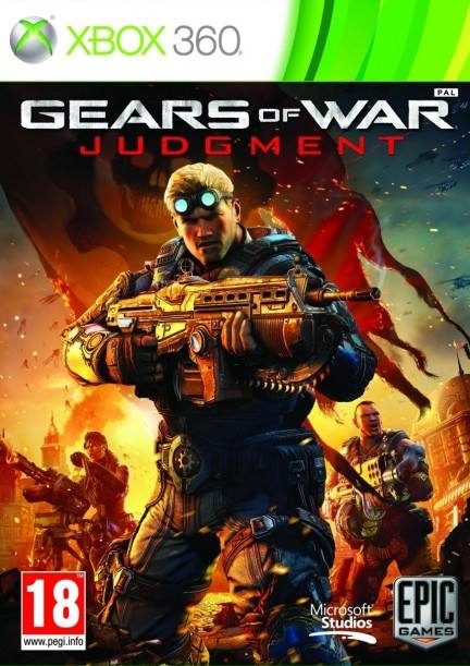 Gears of War: Judgment dvd cover