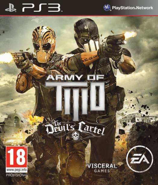 Army of Two: The Devil's Cartel dvd cover