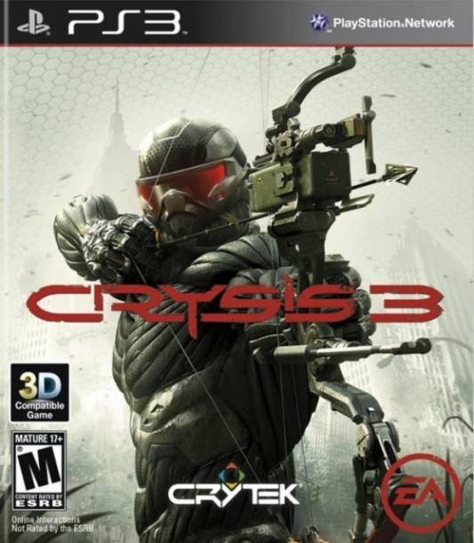 Crysis 3 dvd cover