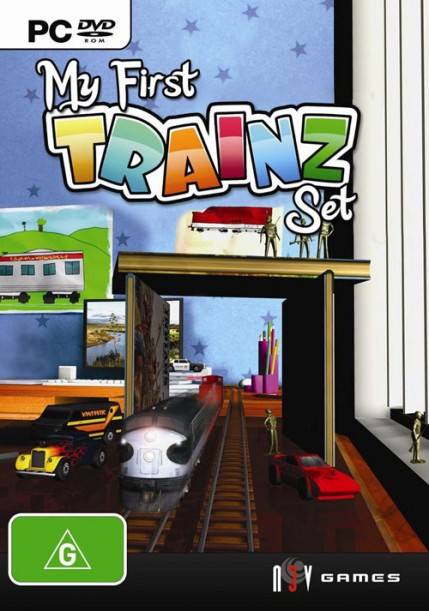 My First Trainz Set  dvd cover