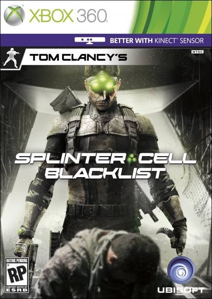Tom Clancy's Splinter Cell: Blacklist dvd cover