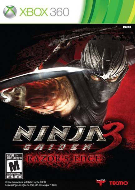 Ninja Gaiden 3: Razor's Edge dvd cover
