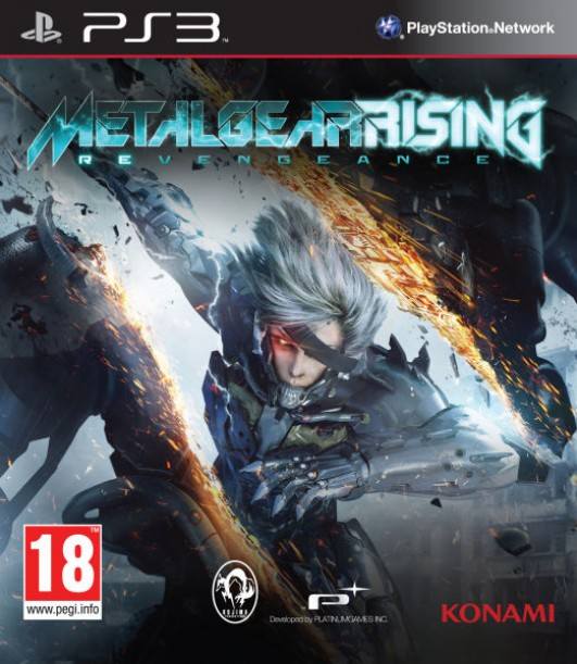 Metal Gear Rising: Revengeance  dvd cover