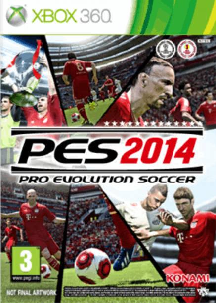 Pro Evolution Soccer 2014 dvd cover
