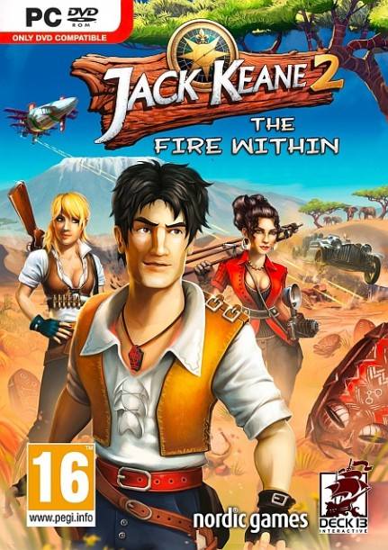 Jack Keane 2 - The Fire Within dvd cover