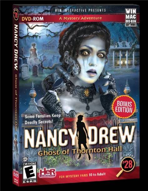 Nancy Drew: the Ghost of Thornton Hall dvd cover