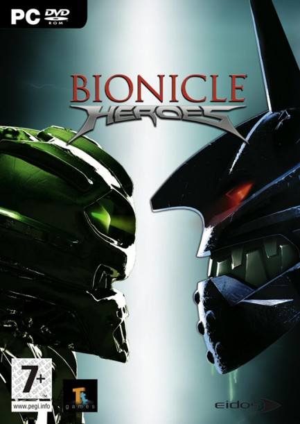 Bionicle Heroes  dvd cover