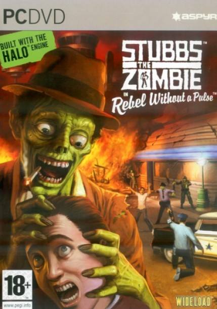 Stubbs the Zombie in Rebel Without a Pulse dvd cover