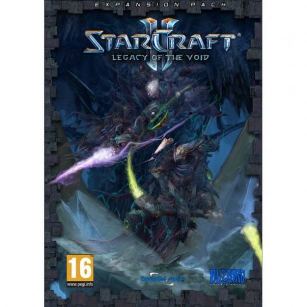 Starcraft II: Legacy of the Void dvd cover