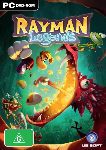 Rayman Legends dvd cover