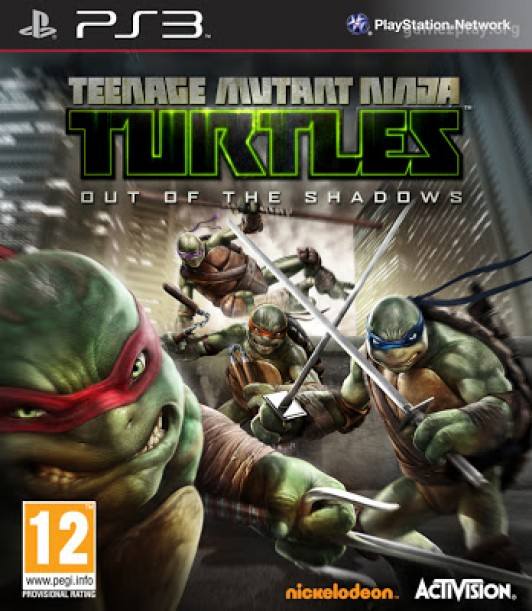 Teenage Mutant Ninja Turtles: Out of the Shadows dvd cover