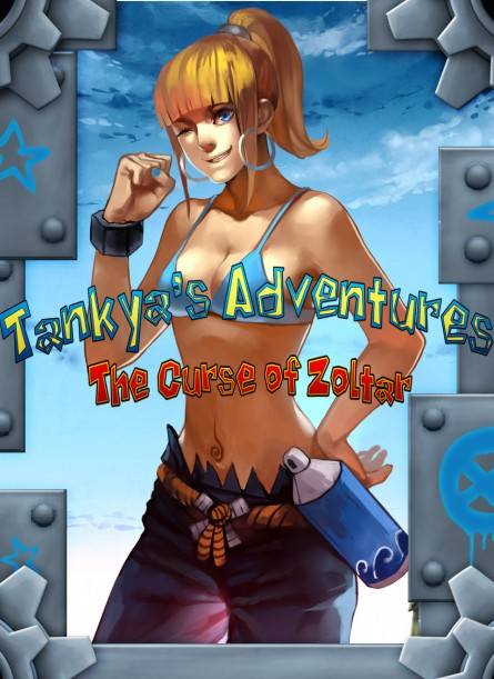 Tankyas Adventures The Curse of Zoltar dvd cover