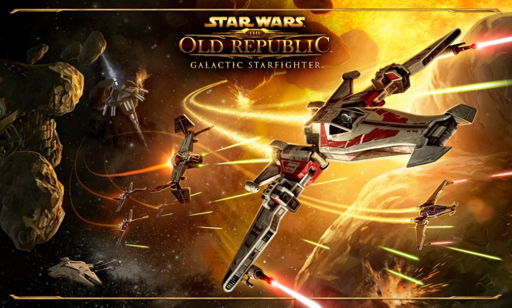 Star Wars: The Old Republic - Galactic Starfighter dvd cover