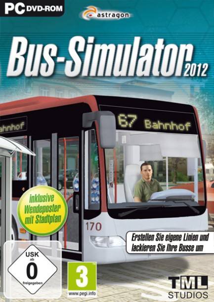 Bus-Simulator 2012 dvd cover