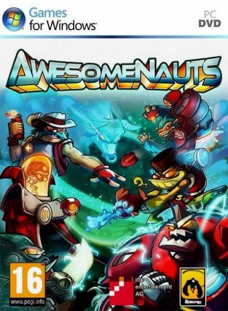Awesomenauts dvd cover