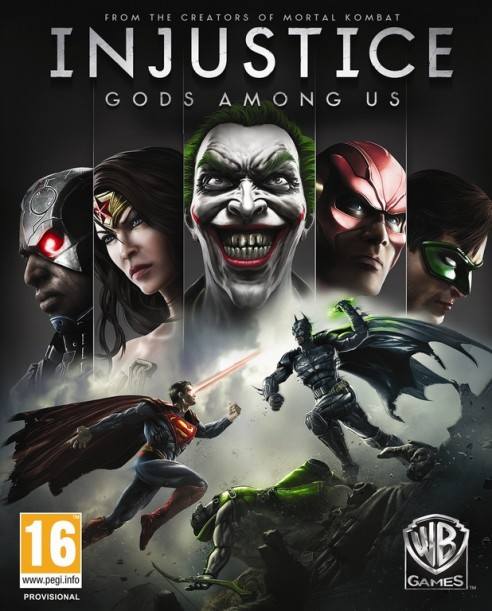 Injustice: Gods Among Us dvd cover