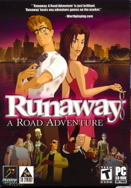 Runaway, A Road Adventure dvd cover