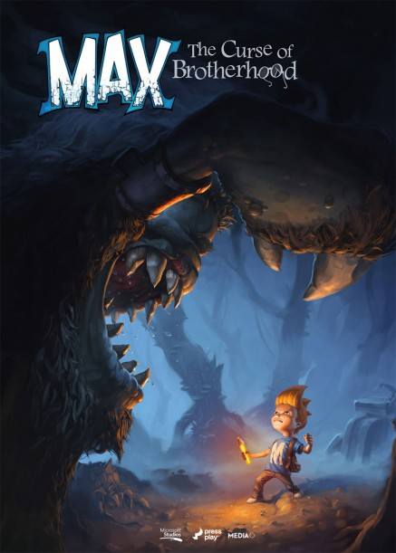Max: The Curse of Brotherhood dvd cover