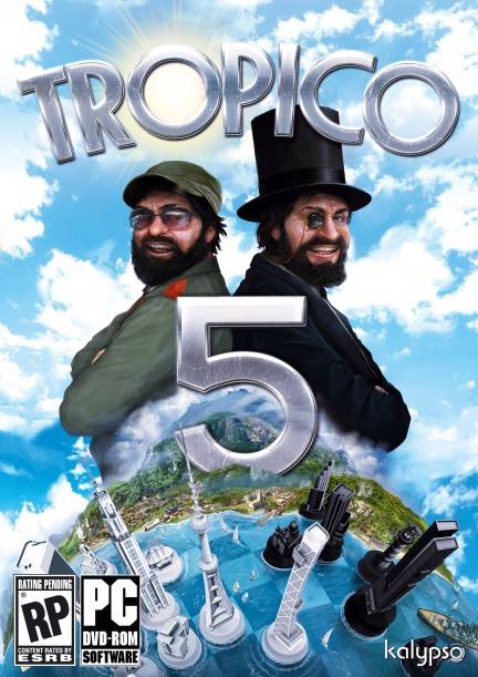Tropico 5 dvd cover