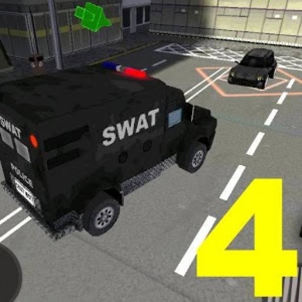 3D SWAT DRIVING RAMPAGE 4 dvd cover