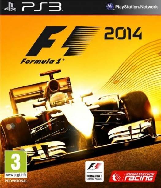 F1 2014 dvd cover