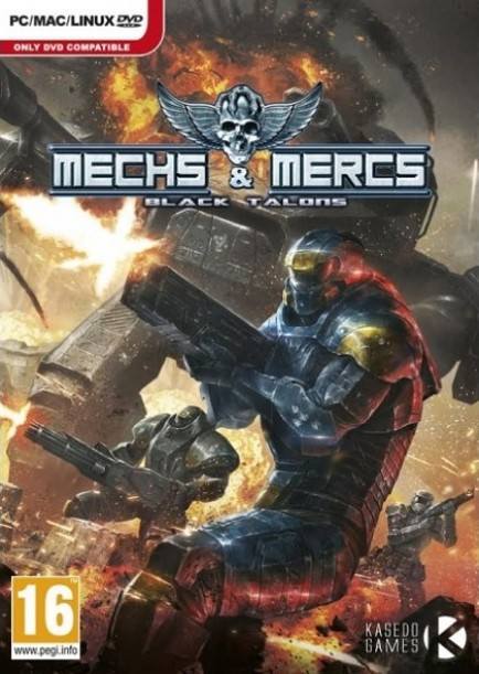 Mechs & Mercs: Black Talons dvd cover