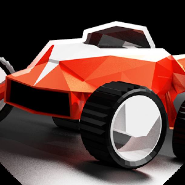 Stunt Rush: 3D Buggy Racing Cover 