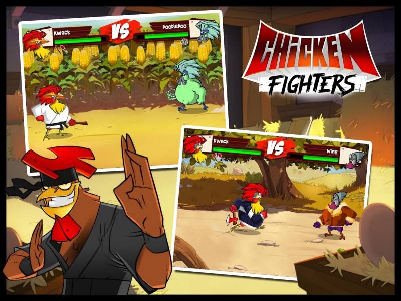 Chicken Fighters screenshots.
