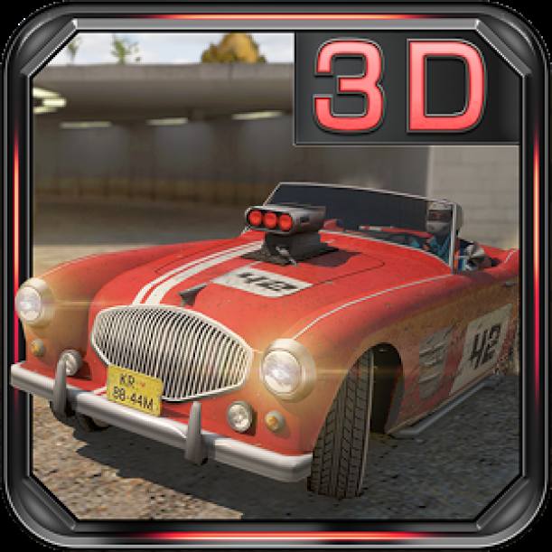 Ultimate 3D: Classic car rally dvd cover