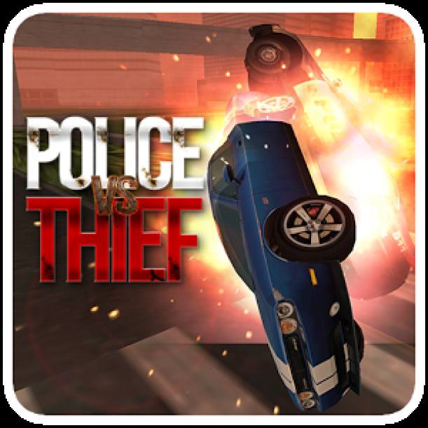POLICE VS THIEF dvd cover
