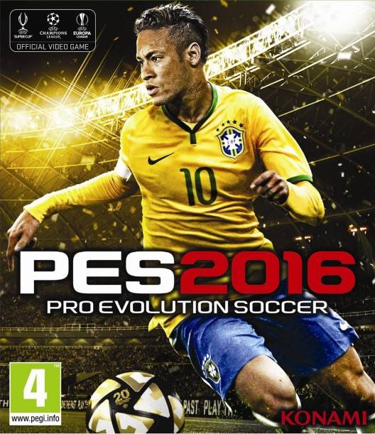 Pro Evolution Soccer 2016 dvd cover