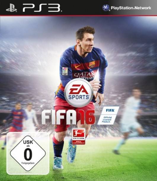 FIFA 16 dvd cover