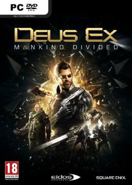 Deus Ex: Mankind Divided Cover 