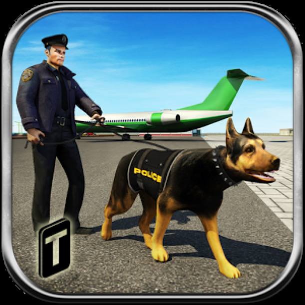 Airport Police Dog Duty Sim dvd cover
