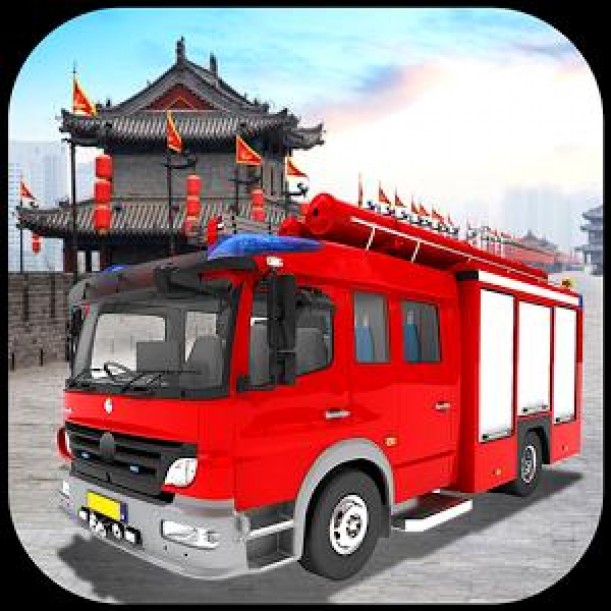 Chinatown Firetruck Simulator dvd cover