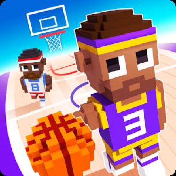 Blocky Basketball dvd cover