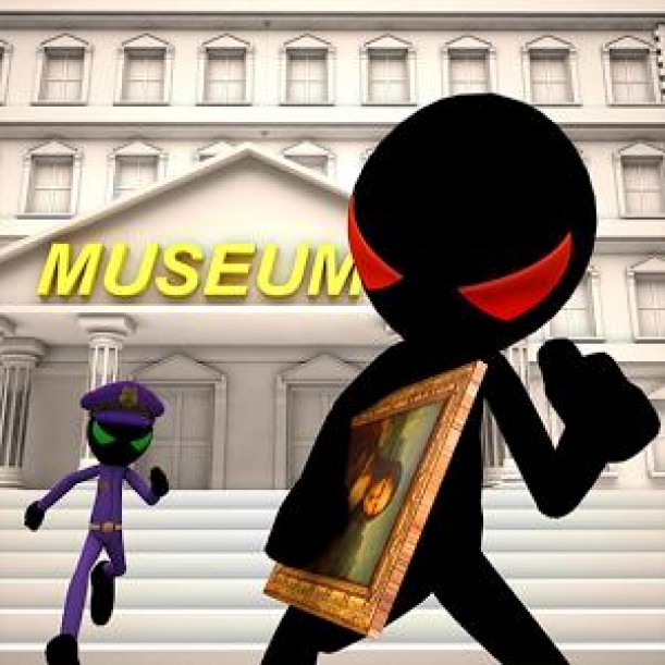 Stickman Museum Robbery Escape Cover 