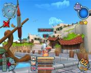 Worms Forts: Under Siege  gameplay screenshot