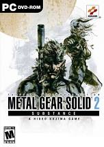 Metal Gear Solid 2: Substance dvd cover