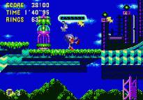 Sonic CD  gameplay screenshot