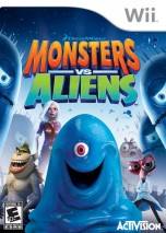 Monsters vs. Aliens dvd cover 