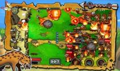 Defender Stone Age  gameplay screenshot