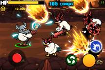 Chicken Revolution: Warrior  gameplay screenshot