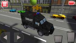 SWAT Police Car Driver 3D  gameplay screenshot