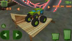 3D MONSTER TRUCK OFF ROAD 3  gameplay screenshot