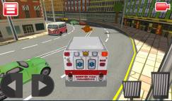 3D Ambulance Driving Simulator  gameplay screenshot