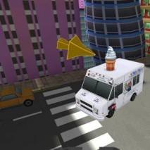 Ice Cream truck parking 3D dvd cover 