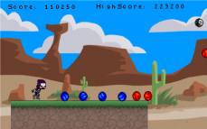 Ninja Gem collector  gameplay screenshot