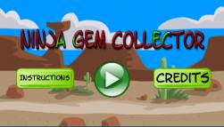 Ninja Gem collector  gameplay screenshot